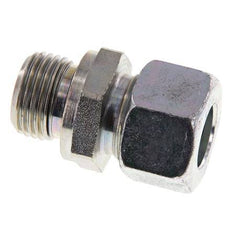 G 1/2'' Male x 15L Zinc plated Steel Straight Cutting Ring with FKM Seal 315 Bar DIN 2353 [2 Pieces]
