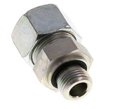 G 1/2'' Macho x 20S Anillo de corte recto de acero galvanizado con junta FKM 400 Bar DIN 2353