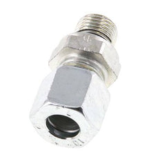 G 1/4'' Male x 10L Zinc plated Steel Straight Cutting Ring with FKM Seal 315 Bar DIN 2353 [2 Pieces]