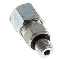 G 1/4'' Macho x 10S Anillo de corte recto de acero galvanizado con junta FKM 630 Bar DIN 2353