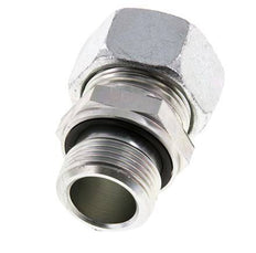 G 3/4'' Macho x 22L Anillo de corte recto de acero galvanizado con junta FKM 160 Bar DIN 2353