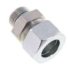 G 1'' Macho x 30S Anillo de corte recto de acero galvanizado con junta FKM 400 Bar DIN 2353