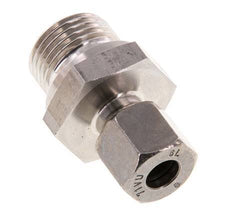 G 1/2'' Macho x 8L Anillo de corte recto de acero inoxidable 315 Barra DIN 2353