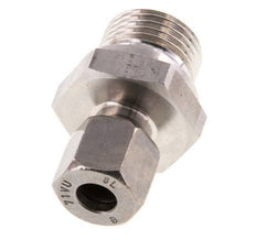 G 1/2'' Macho x 8L Anillo de corte recto de acero inoxidable 315 Barra DIN 2353