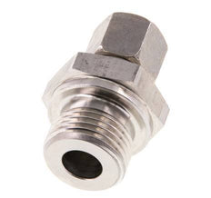 G 1/2'' Macho x 8L Anillo de corte recto de acero inoxidable 315 Barra DIN 2353