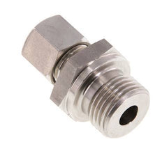 G 1/2'' Macho x 10L Anillo de corte recto de acero inoxidable 315 Barra DIN 2353