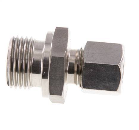 G 1/2'' Macho x 10L Anillo de corte recto de acero inoxidable 315 Barra DIN 2353