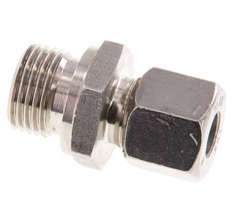 G 1/2'' Macho x 10S Anillo de corte recto de acero inoxidable 630 Barra DIN 2353