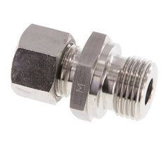 G 1/2'' Macho x 12L Anillo de corte recto de acero inoxidable 315 Barra DIN 2353