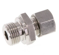 G 1/2'' Macho x 12L Anillo de corte recto de acero inoxidable 315 Barra DIN 2353