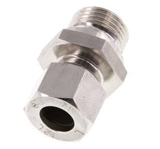 G 1/2'' Macho x 12L Anillo de corte recto de acero inoxidable 315 Barra DIN 2353