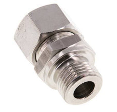 G 1/2'' Macho x 15L Anillo de corte recto de acero inoxidable 315 Barra DIN 2353