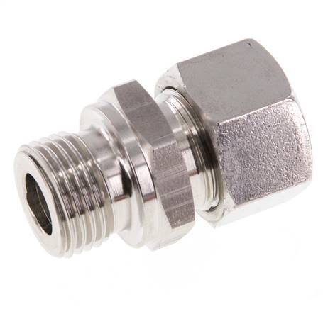G 1/2'' Macho x 15L Anillo de corte recto de acero inoxidable 315 Barra DIN 2353