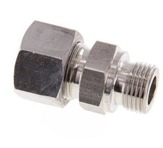 G 1/2'' Macho x 16S Anillo de corte recto de acero inoxidable 400 Bar DIN 2353