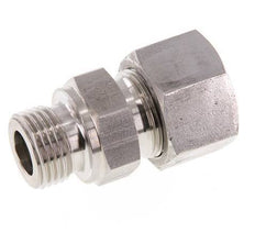 G 1/2'' Macho x 16S Anillo de corte recto de acero inoxidable 400 Bar DIN 2353