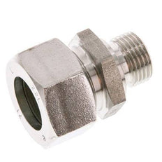 G 1/2'' Macho x 22L Anillo de corte recto de acero inoxidable 160 Bar DIN 2353