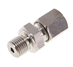 G 1/4'' Macho x 6S Anillo de corte recto de acero inoxidable 630 Barra DIN 2353