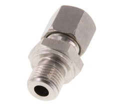 G 1/4'' Macho x 8L Anillo de corte recto de acero inoxidable 315 Barra DIN 2353
