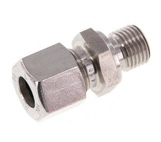 G 1/4'' Macho x 10L Anillo de corte recto de acero inoxidable 315 Barra DIN 2353