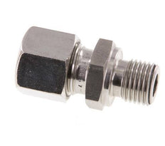 G 1/4'' Macho x 10L Anillo de corte recto de acero inoxidable 315 Barra DIN 2353