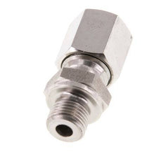 G 1/8'' Macho x 6L Anillo de corte recto de acero inoxidable 315 Barra DIN 2353