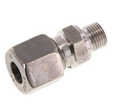 G 1/8'' Macho x 8L Anillo de corte recto de acero inoxidable 315 Barra DIN 2353