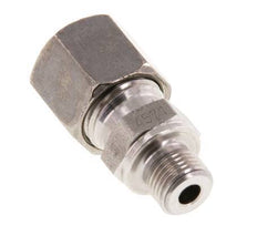 G 1/8'' Macho x 8L Anillo de corte recto de acero inoxidable 315 Barra DIN 2353