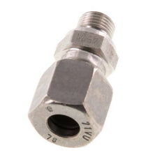 G 1/8'' Macho x 8L Anillo de corte recto de acero inoxidable 315 Barra DIN 2353
