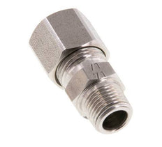 R 1/8'' Macho x 8LL Anillo de corte recto de acero inoxidable 100 Bar DIN 2353