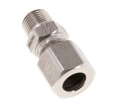 R 1/8'' Macho x 8LL Anillo de corte recto de acero inoxidable 100 Bar DIN 2353