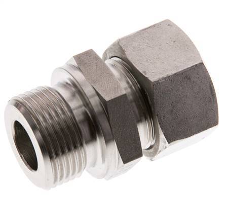 G 3/4'' Macho x 18L Acero inoxidable Anillo de corte recto 315 Barra DIN 2353