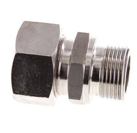 G 3/4'' Macho x 22L Anillo de corte recto de acero inoxidable 160 Bar DIN 2353