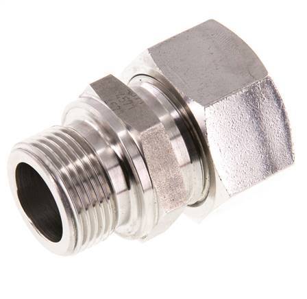 G 3/4'' Macho x 22L Anillo de corte recto de acero inoxidable 160 Bar DIN 2353