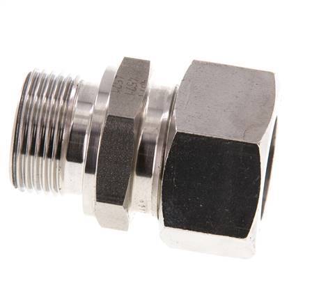 G 3/4'' Macho x 22L Anillo de corte recto de acero inoxidable 160 Bar DIN 2353
