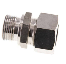 G 3/4'' Macho x 22L Anillo de corte recto de acero inoxidable 160 Bar DIN 2353