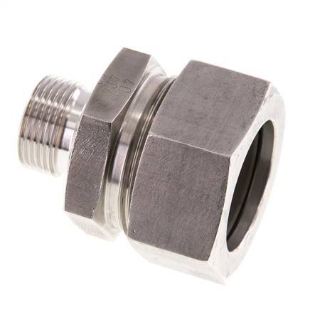 G 3/4'' Macho x 35L Anillo de corte recto de acero inoxidable 160 Bar DIN 2353