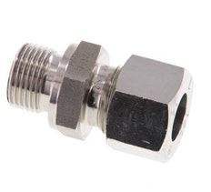 G 3/8'' Macho x 12L Acero inoxidable Anillo de corte recto 315 Barra DIN 2353