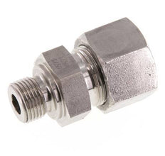G 3/8'' Macho x 16S Anillo de corte recto de acero inoxidable 400 Bar DIN 2353