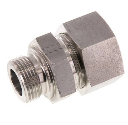 G 1'' Macho x 30S Anillo de corte recto de acero inoxidable 400 Bar DIN 2353
