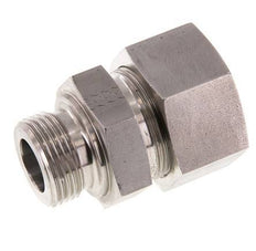G 1'' Macho x 30S Anillo de corte recto de acero inoxidable 400 Bar DIN 2353