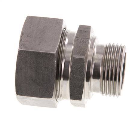 G 1'' Macho x 35L Anillo de corte recto de acero inoxidable 160 Bar DIN 2353