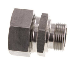 G 1'' Macho x 35L Anillo de corte recto de acero inoxidable 160 Bar DIN 2353