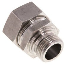 G 1'' Macho x 35L Anillo de corte recto de acero inoxidable 160 Bar DIN 2353