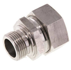 G 1'' Macho x 35L Anillo de corte recto de acero inoxidable 160 Bar DIN 2353