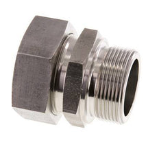 G 1 1/2'' Macho x 42L Anillo de corte recto de acero inoxidable 160 Bar DIN 2353