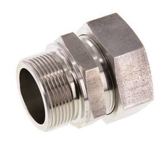 G 1 1/2'' Macho x 42L Anillo de corte recto de acero inoxidable 160 Bar DIN 2353