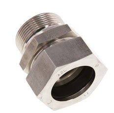 G 1 1/2'' Macho x 42L Anillo de corte recto de acero inoxidable 160 Bar DIN 2353