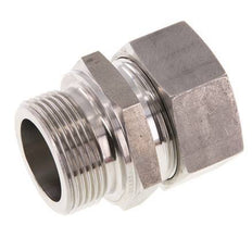 G 1 1/4'' Macho x 35L Anillo de corte recto de acero inoxidable 160 Bar DIN 2353