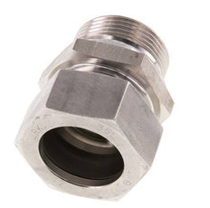 G 1 1/4'' Macho x 35L Anillo de corte recto de acero inoxidable 160 Bar DIN 2353