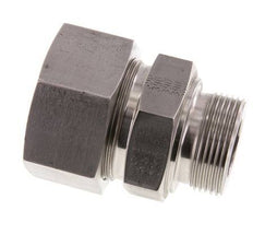 G 1 1/4'' Macho x 38S Anillo de corte recto de acero inoxidable 315 Barra DIN 2353
